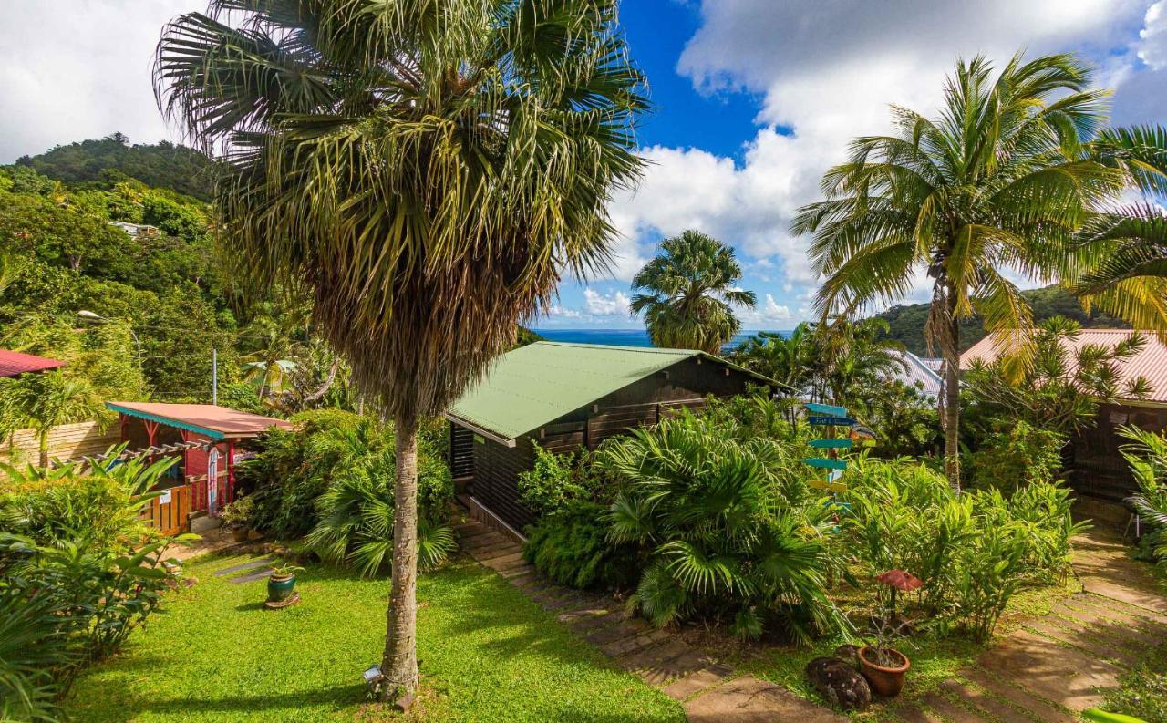 Piton Bungalows Ecolodges Deshaies Exterior photo