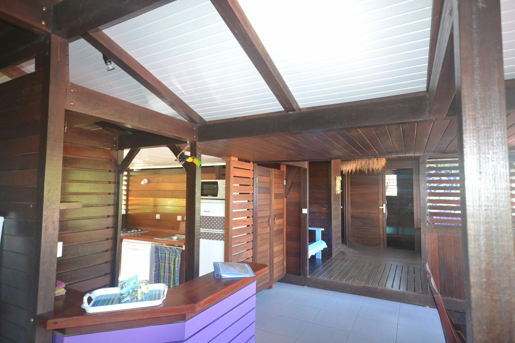 Piton Bungalows Ecolodges Deshaies Exterior photo